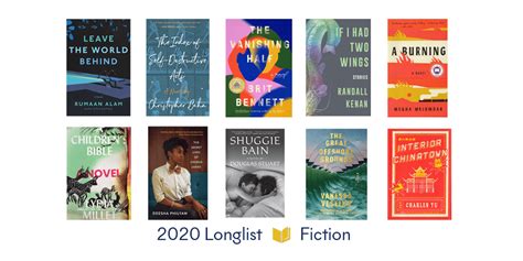 2020 National Book Awards Longlist For Fiction National Book Foundation