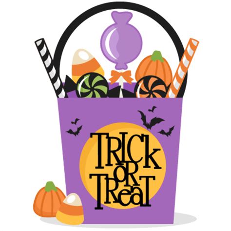 Download High Quality Trick Or Treat Clipart Cute Transparent Png