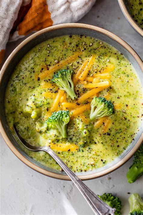 Broccoli Cheddar Soup Skinnytaste Tasty Made Simple