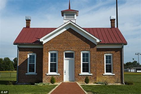 Restored Century Old One Room Schoolhouse In Rural Indiana