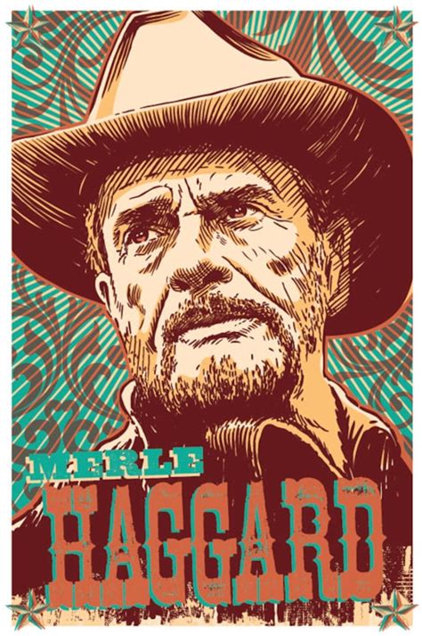 13 X 19 Merle Haggard Merle Haggard Poster Merle Haggard