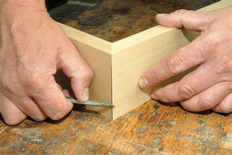 Kleine Schnellkur gegen offene Gehrungen | HolzWerken