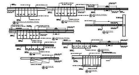 Typical Midspan And Beam Reinforcement Section Details Are Given In