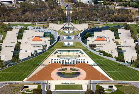 Aerial Photography Parliament House Canberra Airview Online