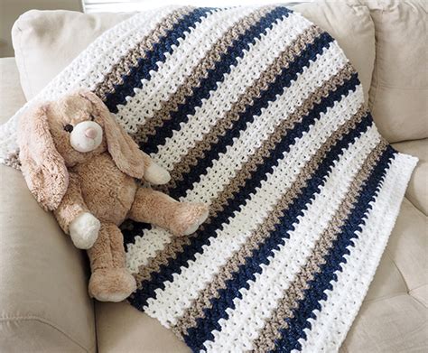Easy ‘done In A Day Crochet Baby Blanket Dabbles And Babbles