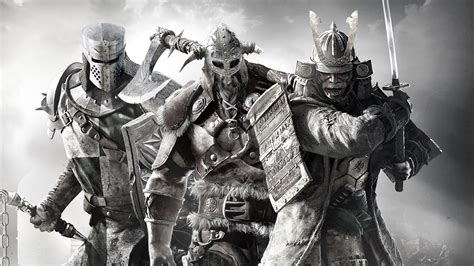 For Honor Viking Vs Knight Vs Samurai Vs Historical Reality Youtube