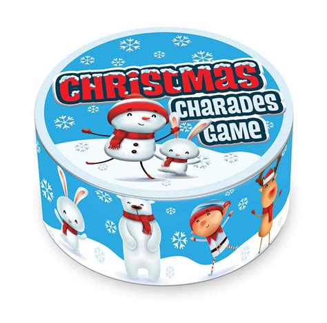 Christmas Charades Game Outset Media Puzzle Warehouse