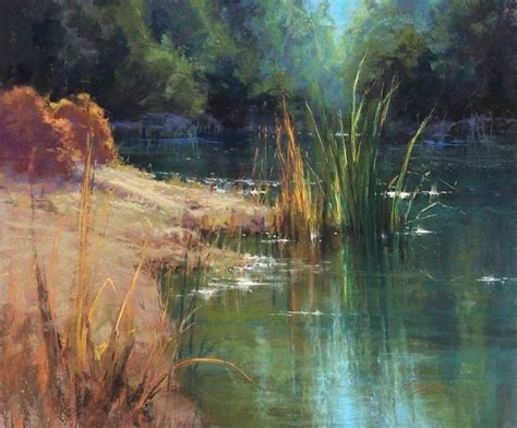 Quiet Allure By Kim Lordier Pastel ~ 20 X 24 Landscape Paintings