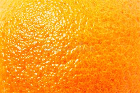 Tangerine Orange Skin Texture Close Up Details Pimples Stock Photo