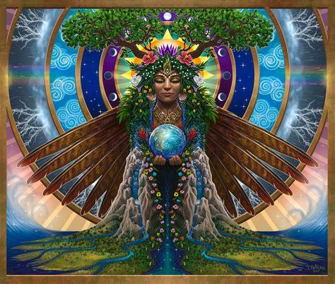 Gaia Sacred System By Cristina Mcallister Terre Mère