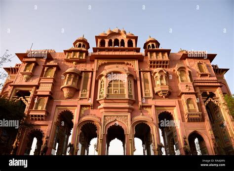Exterior View Looking Skyward At The Facade Of Patrika Gate In The