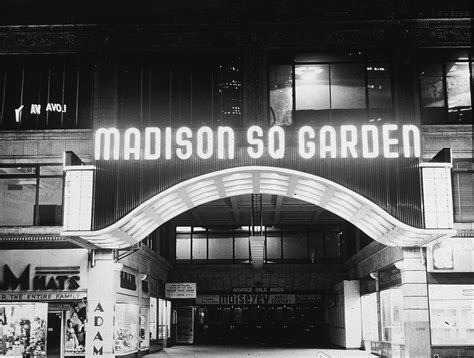 Exterior View Of The Second Old Madison Square Garden New York City