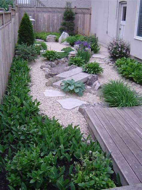 47 Fascinating Side Yard And Backyard Gravel Garden Design Ideas That