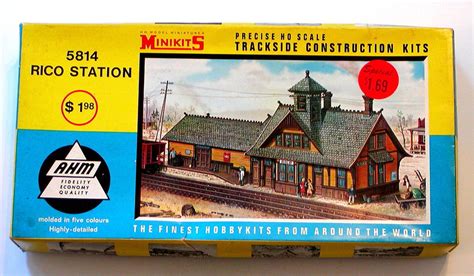 See actions taken by the people who manage and post content. Vintage NIB HO AHM Minikits RICO STATION Kit #5814 Germany DEPOT Model Railroad #AHMMinikits ...