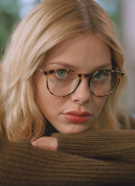 Morningside Eyeglasses Garrett Leight Blonde With Glasses Blonde With Pink Girls With