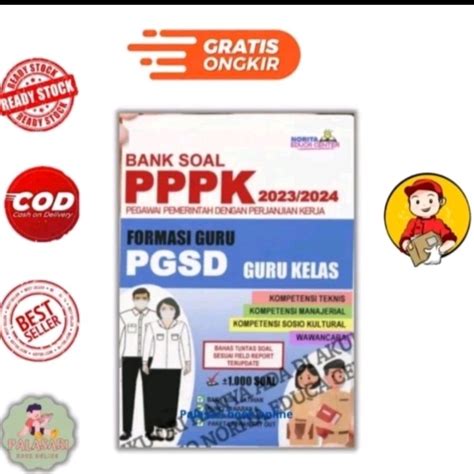 Jual Buku Bank Soal Pppk Formasi Guru Pgsd Guru Kelas Kota