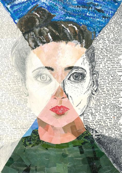 Beaudesert Art Year 7 Mixed Media Self Portraits Self Portrait Art