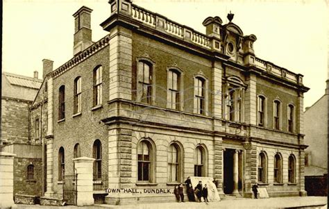Town Hall Dundalk Postcards Ireland