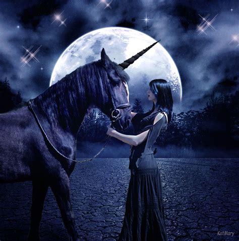 The Black Unicorn Created For Da Stock Users Gallery Chall Flickr