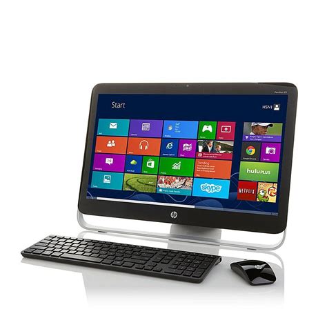 With these, you don't have to compromise. HP 23" All in One Computer Windows 10 WiFi 4GB 500GB ...