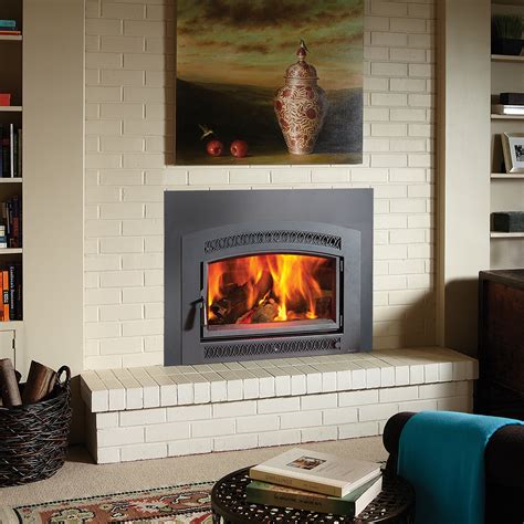 Match any décor with multiple finishing options. totally-twisted: High Efficiency Wood Burning Fireplace Insert