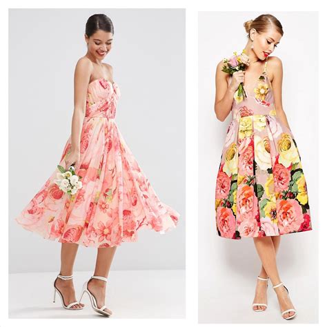 Floral Patterned Bridesmaid Dresses Brooklyn Designs
