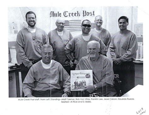 The Story Of The Mule Creek Post — Prison Journalism Project