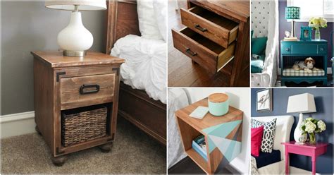 Night stands and bedside tables can go in any room. 30 Amazingly Creative And Easy DIY Nightstand Projects ...