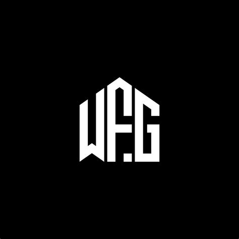 Wfg Letter Logo Design On Black Background Wfg Creative Initials