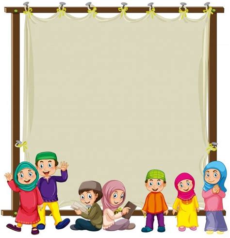 Image Result For Muslim Cartoon Islamic Kids Activities Islam For