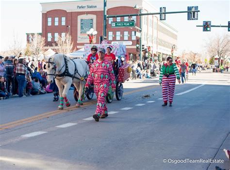 Christmas Carriage Parade Parades Scenes Parker Colorado