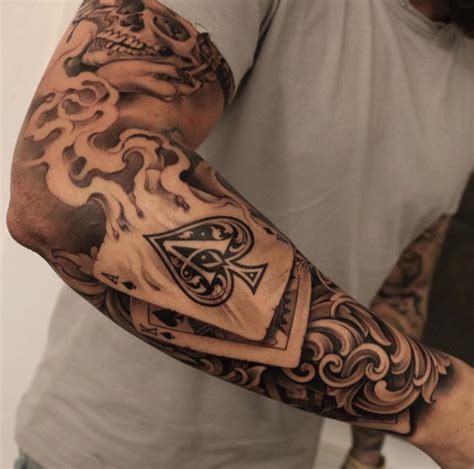 Pin By Astrid Illa On Ink Half Sleeve Tattoos Designs Cool Forearm
