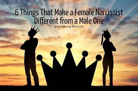 6 Things That Make A Female Narcissist Different From A Male One Learning Mind