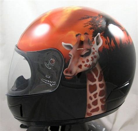 Very Cool Motorcycle Helmet Art Wiresmash