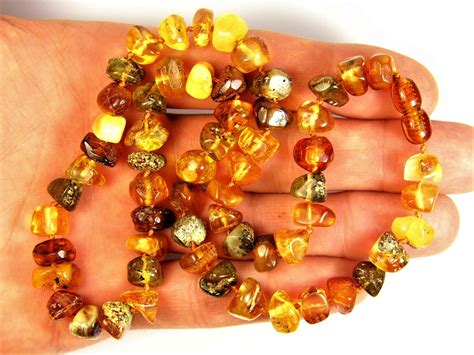 Multi Color Natural Genuine Real Baltic Amber Gemstone Etsy