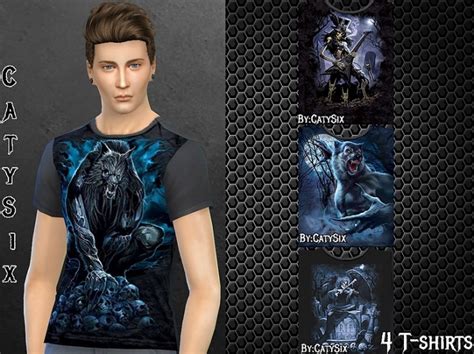 Werewolf And Misc T Shirts At Catysix Sims 4 Updates