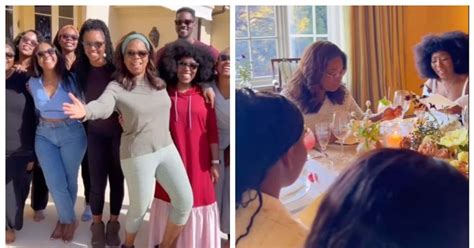 Oprah Winfrey Showers Her Daughter Girls With Ts During