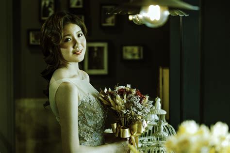 무료 이미지 여자 사진술 꽃 모델 아시아 유행 혼례 신부 신랑 의식 드레스 사치 아름다움 플로리스트 리 화려한 2448x1632