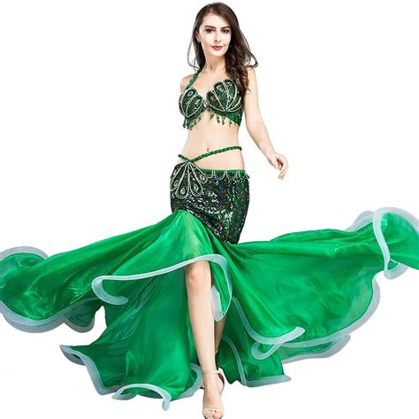 buy royal smeela belly dance costume for women belly dance bra top mermaid belly dance skirt
