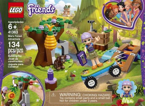 Lego Friends Mia S Forest Adventure 41363 Retiring Soon By Lego® Systems Inc Barnes And Noble®
