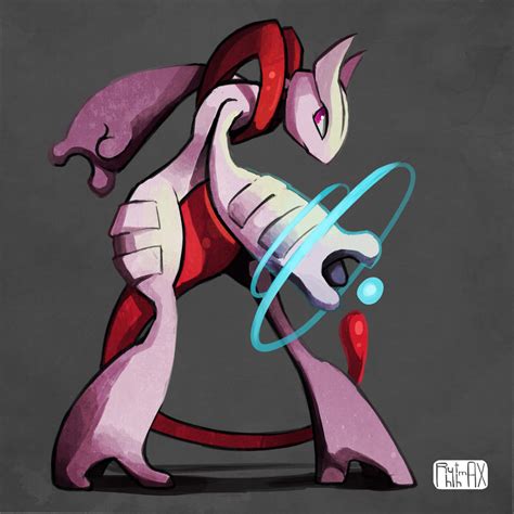 Mega Mewtwo X By Rhythmax On Deviantart