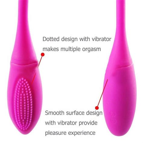 Rechargeable Dual Bullet Egg Vibrator G Spot Clit Massager Sex Toy For Women Men Ebay
