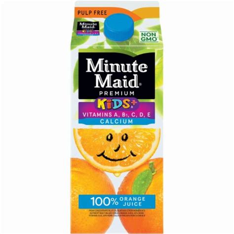 Minute Maid Premium Kids Orange Juice 64 Fl Oz Kroger