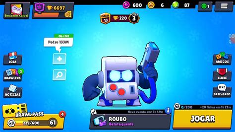 Abertura De Caixas No Brawl Stars Youtube