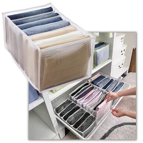 Wardrobe Clothes Organizer（2pcs │ Drawer Mesh Separation Box Ozerty