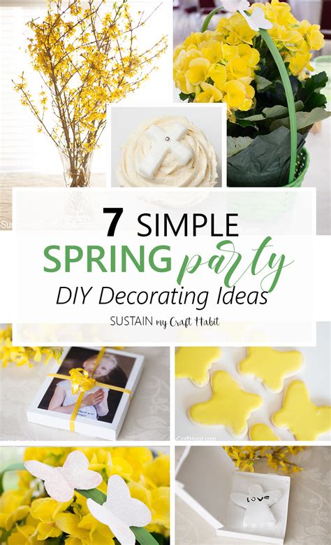The more colorful, the better! 10 Creative Spring Party Ideas - Resin Crafts