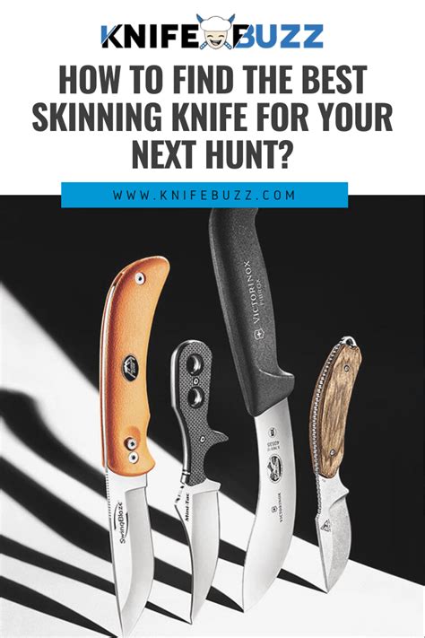 how to find the best skinning knife for your next hunt