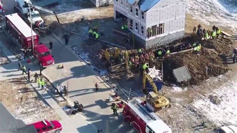 Person Trapped Under 25 Feet Of Dirt After A Trench Collapse Recovery