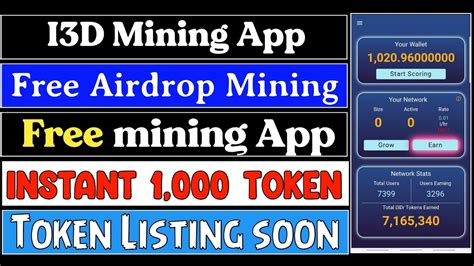 New Mobile Mining App I3d Mining App Best Mobile Mining Crypto
