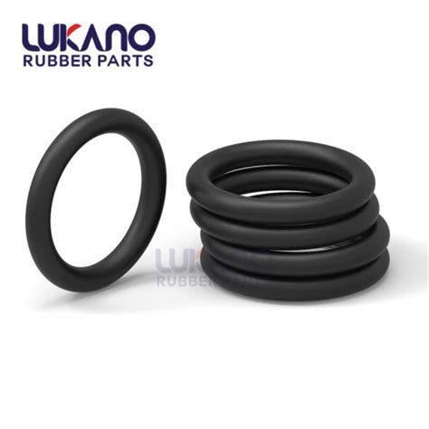 High Permance Rubber O Rings Size Chart Lukano Custom Rubber Part